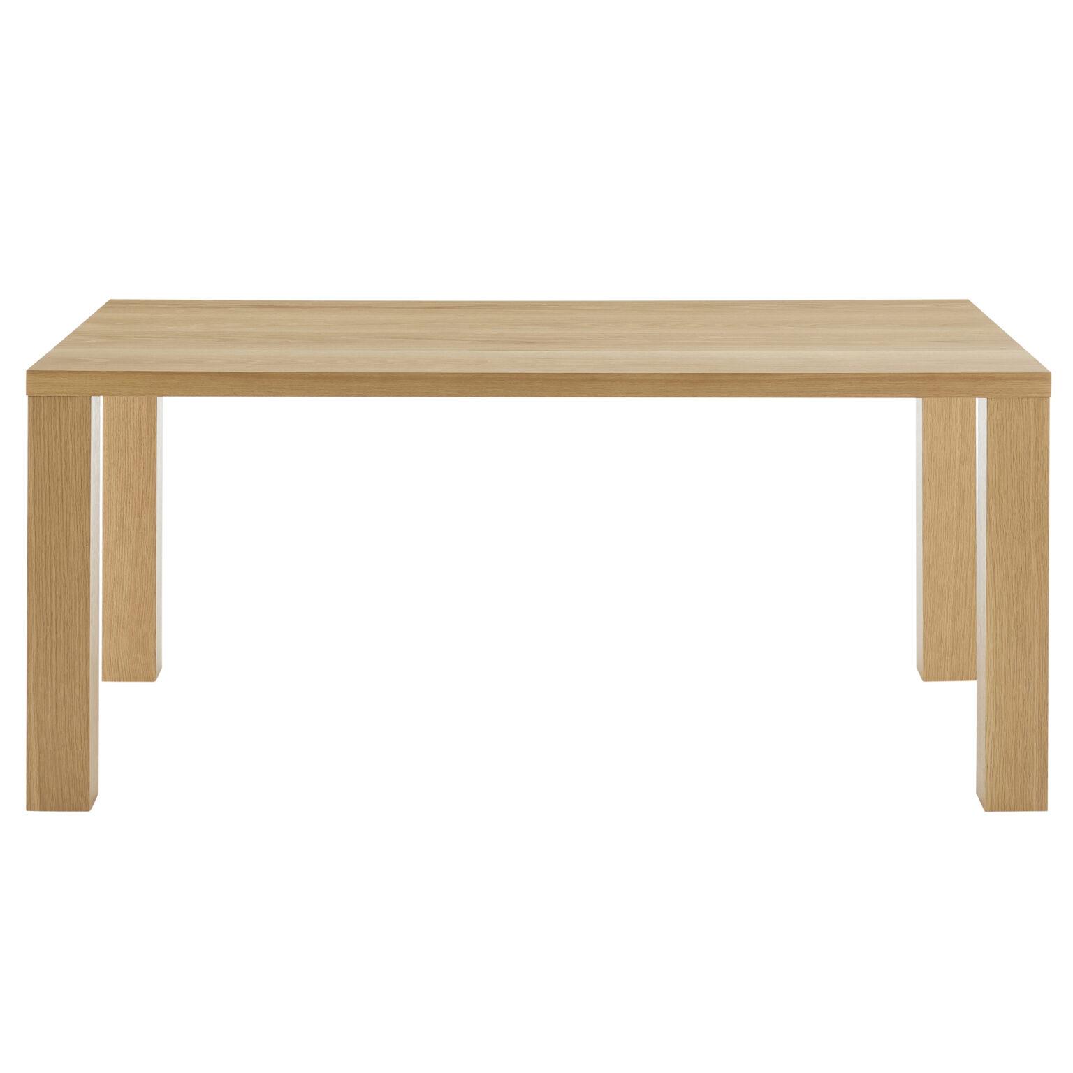 Abby 84" Rectangle Table with oak veneer finish
