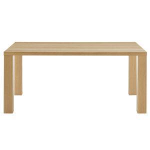 Abby 84" Rectangle Table with oak veneer finish