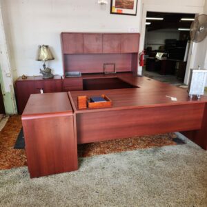 Cherry Laminate Complete Office Suite