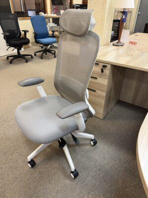 Crescent Arm Accent Chair