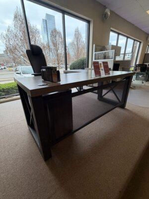 Industrial Desk w/ Pedestal - Closeout