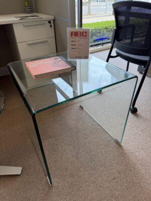 Glass End Table