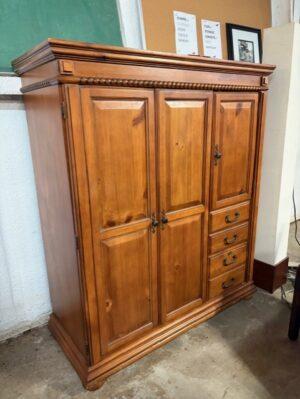 Traditional Wooden Computer Armoire- GENTLY USED