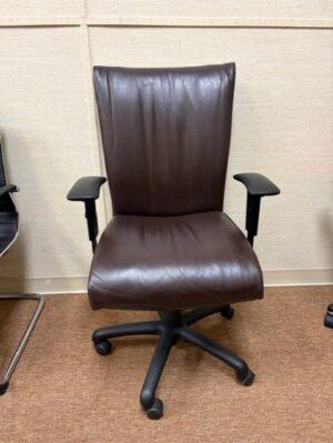 Brown High Back Executive Chair- GENTLY USED