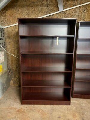 Five Shelf Bookcase 60"- GENTLY USED