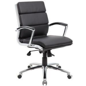 Boss Executive Mid Back Chair- Black