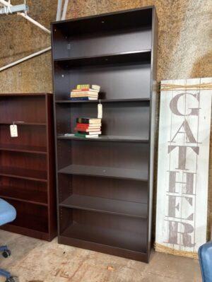 Five Shelf Bookcase 84"- GENTLY USED